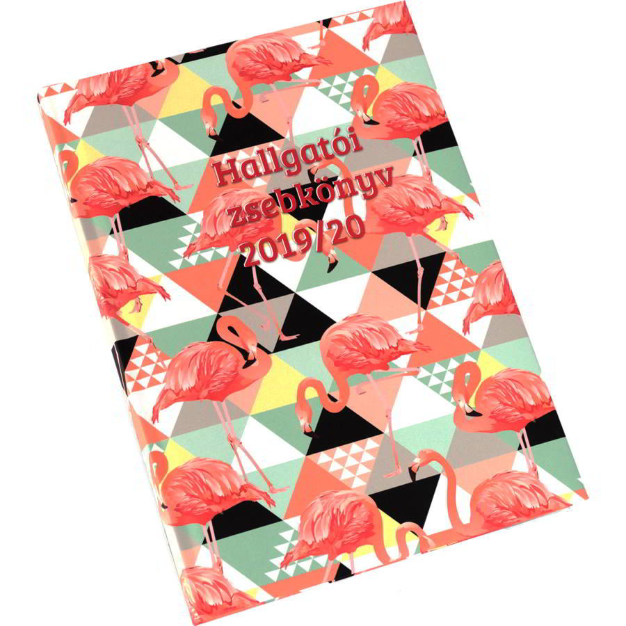 Realsystem Heti A5 Hallgatói zsebkönyv - Flamingó (5319-61)