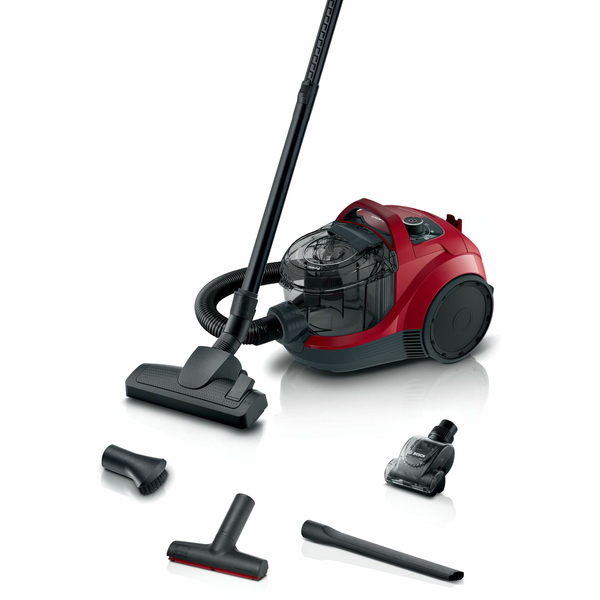 Bosch BGS21CAR stofzuiger 2 l Trommelstofzuiger Droog 750 W Zakloos