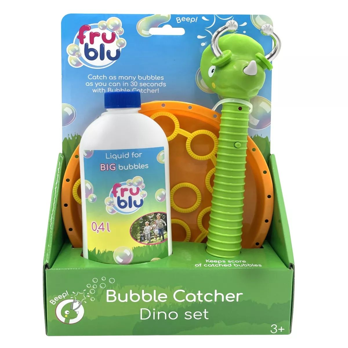 Fru Blu Bubifogó számláló dinó utántöltő folyadékkal 400ml (DKF0913)