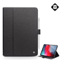 Калъф Qialino, Apple iPad Pro 11 (2018), стоящ, естествена кожа, активен флип, странично отваряне, функция за стойка за бюро, държач за молив Apple, черен