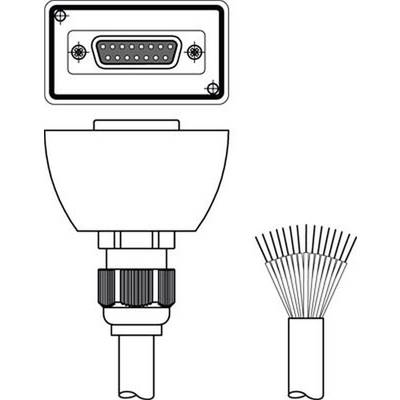 Leuze Electronic 50108139 Csatlakozóvezeték 1 db (50108139)