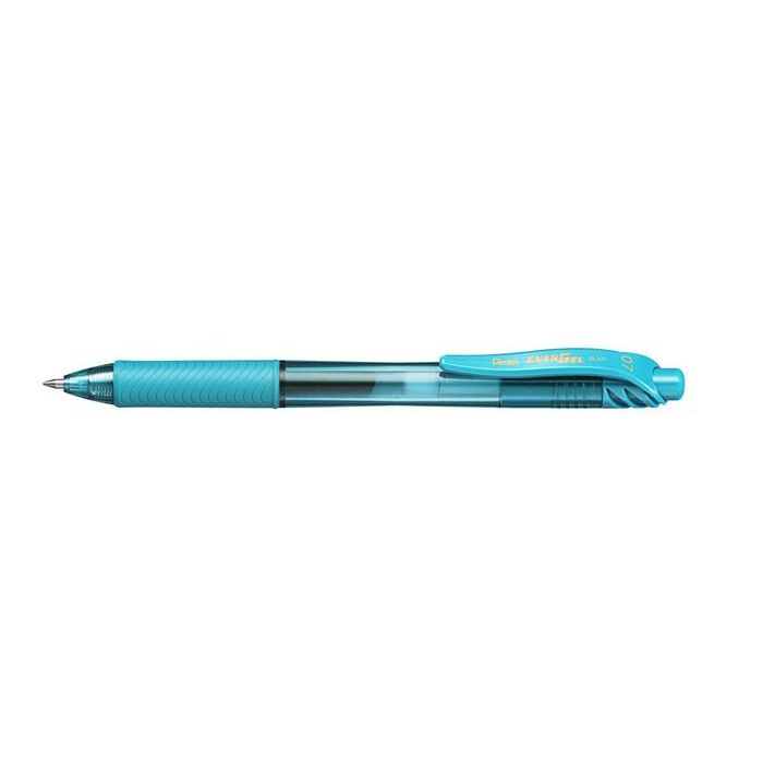 Pentel EnerGelX BL107 Nyomógombos zseléstoll - 0.35mm/Türkiz (BL107-S3X)
