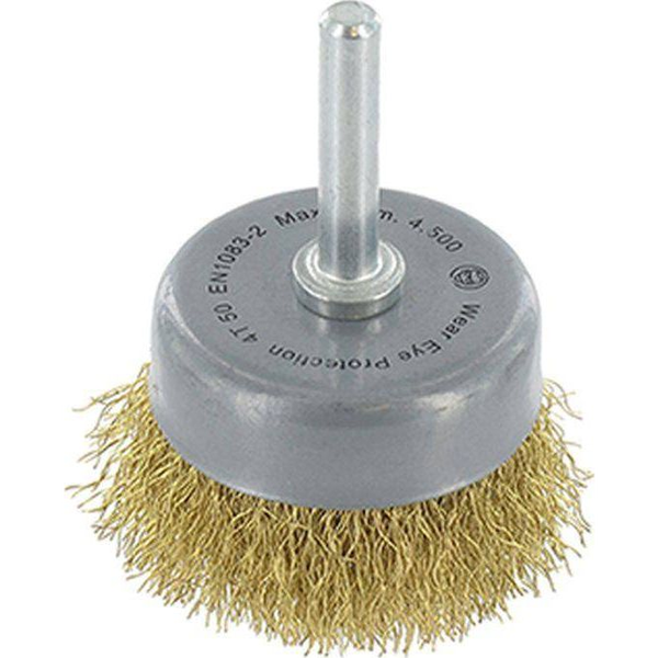 Abraboro SZCZOTKA DOCZOŁOWA 50 MM ABRABORO - DRUT MOSIĘŻNY TRZPIEŃ AB99428220 ABRABORO