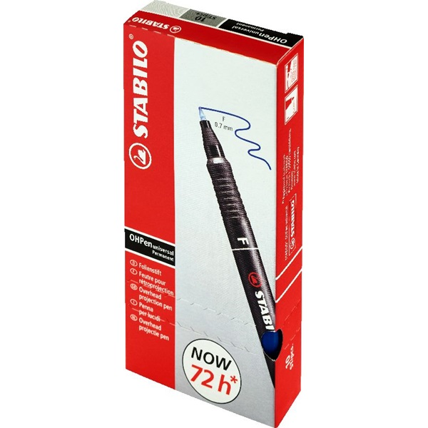STABILO OHPen permanentný značkovač Modrá 1 kusov (842/41B10)