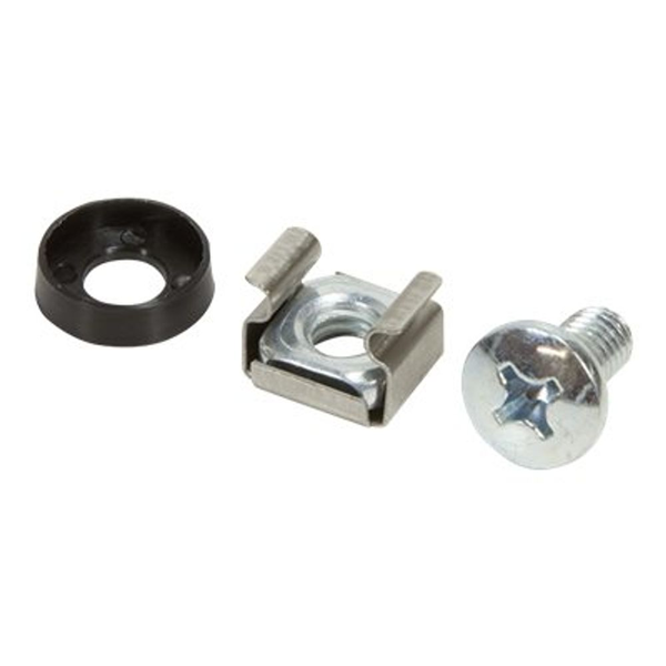 Logilink 19" Accessories: Mounting Set, 50 pcs, silver