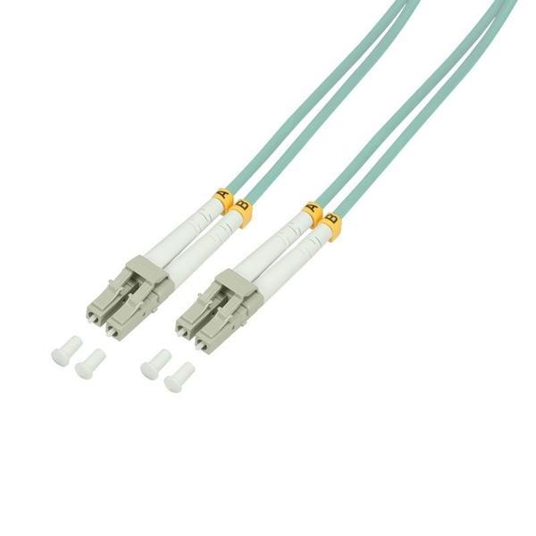 LogiLink 10m, LC - LC cavo InfiniBand e in fibra ottica Blu