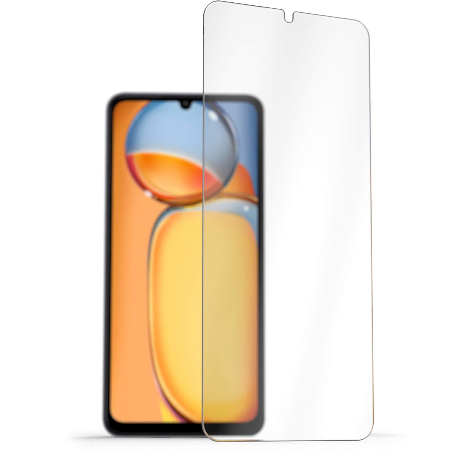 AlzaGuard Glass Protector Xiaomi Redmi 13C 2.5D üvegfólia - Case Friendly (AGD-TGF234)