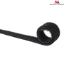 Maclean MCTV-542 Tépőzáras kábel kötegelő 20x15.3mm - Fekete
