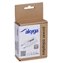 Akyga USB-s hálózati töltő adapter USB 5V/1A fehér  (AK-CH-03WH) (AK-CH-03WH)
