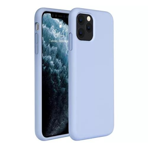 Wooze Liquid Silica Gel iPhone 16 Pro szilikon tok lila (ZONETS6826) (ZONETS6826)