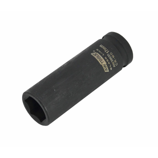 AWTOOLS HATSZÖGLETŰ ÜTVEFÚRÓ DUGÓKULCS 1/2" HOSSZÚ 30mm BLACK LINE