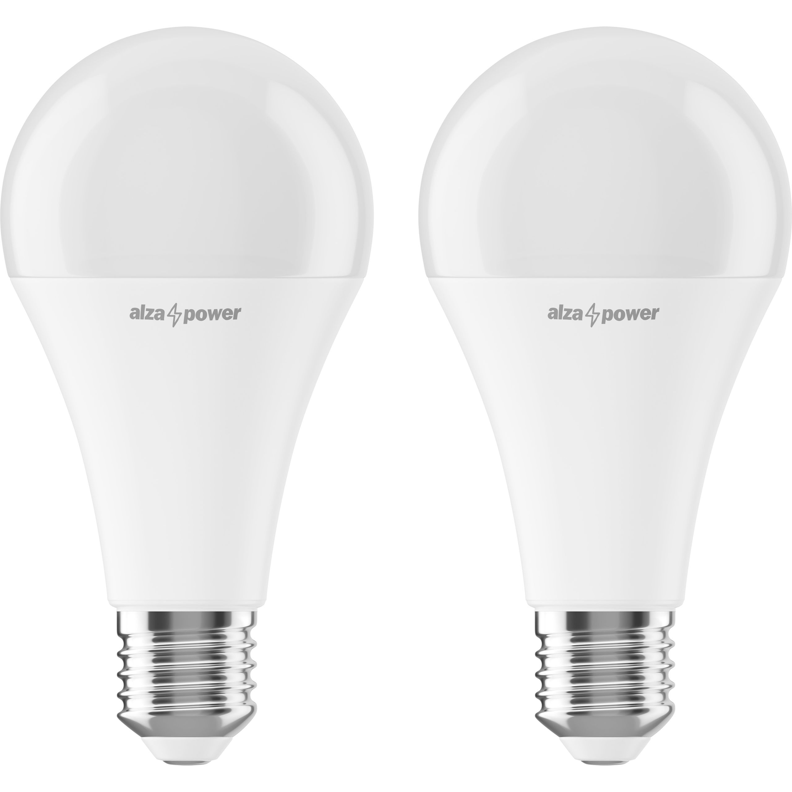 AlzaPower LED 18-115W, E27, 2700K, set, 2db (APW-LBA27-182700KM2)