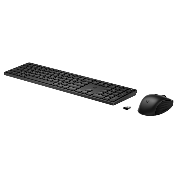 HP vezeték nélküli billentyűzet és egér 650 - fekete (4R013AA#AKC)
