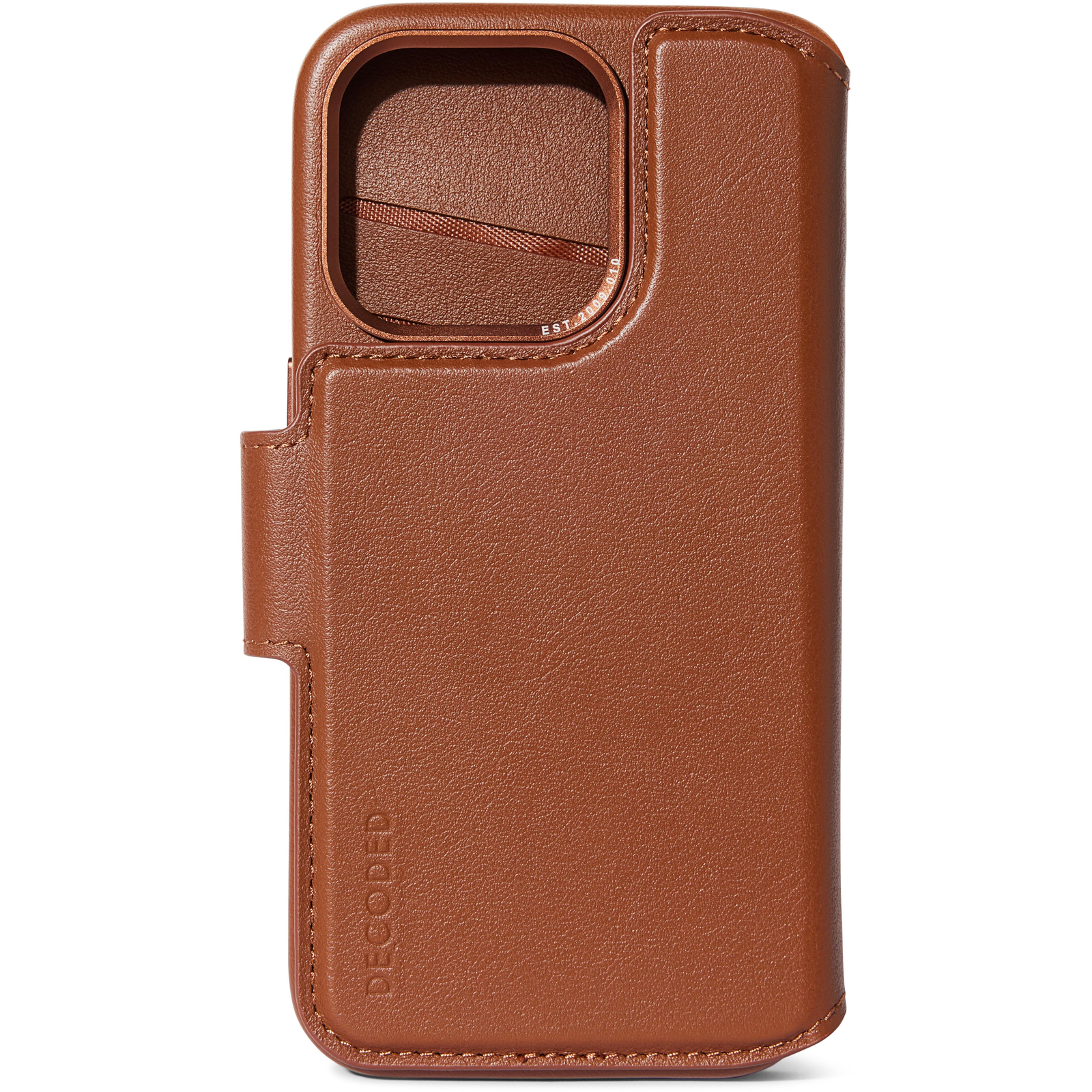 Decoded Leather Detachable Wallet Tan iPhone 15 Pro (D24IPO15PDW5TN)