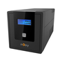 UPS NJOY Cadu 1000, 1000VA/600W, Line Interactive, AVR, Автоматично рестартиране, LCD дисплей