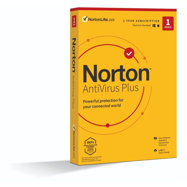 NortonLifeLock Norton AntiVirus Plus 2GB 1 felhasználó 1 eszköz 1 év licence