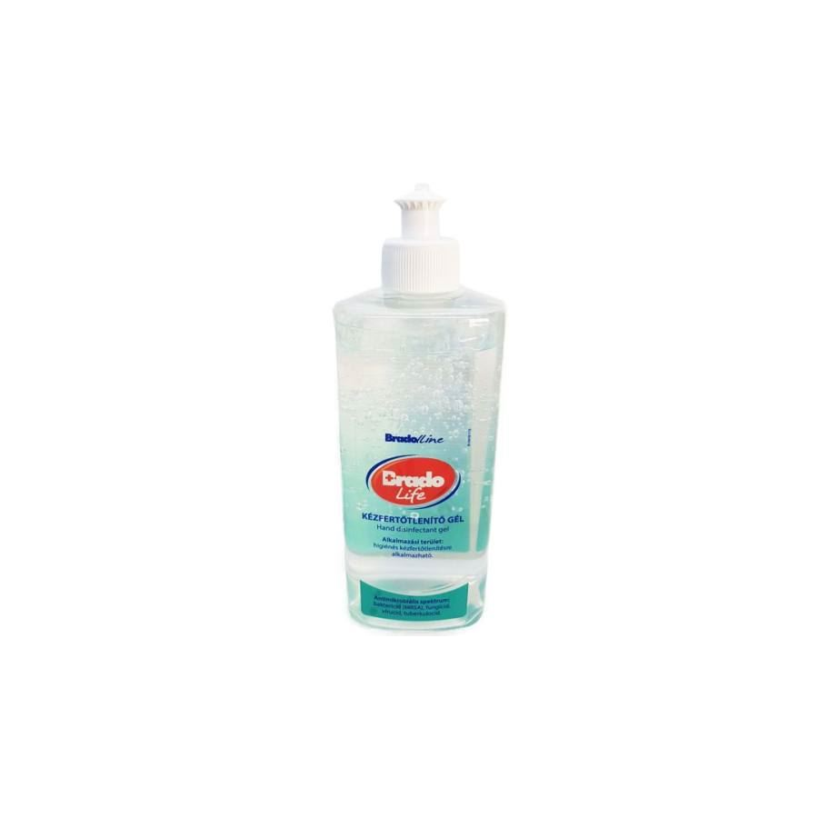 Bradolife kézfertőtlenítő gél 300ml (1545) (Brad1545)