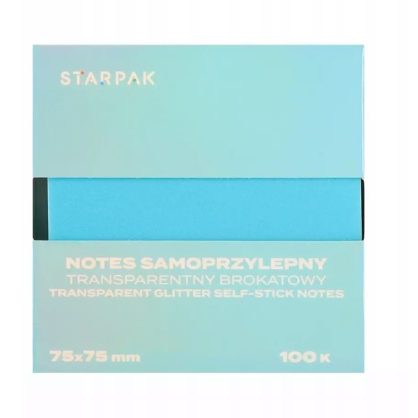 NOTES SPRZYL 75X75/100K TRANSP BROKNIE STK12/360
