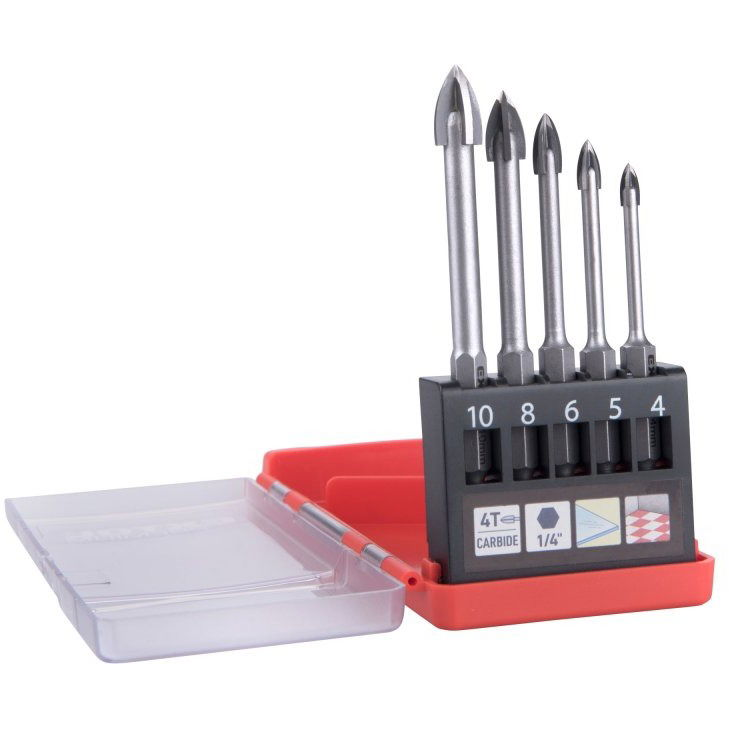 EXTOL Premium 8801899 üveg és kerámia fúrószár, karbid (8801899)