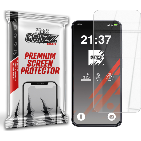 Szkło hybrydowe GrizzGlass HybridGlass do Cubot X70