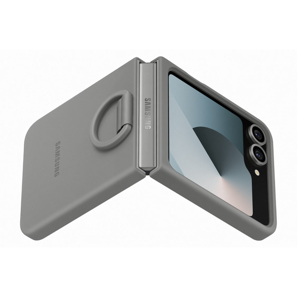 Pouzdro s klopou Samsung pro Samsung Galaxy Z Flip6 šedé