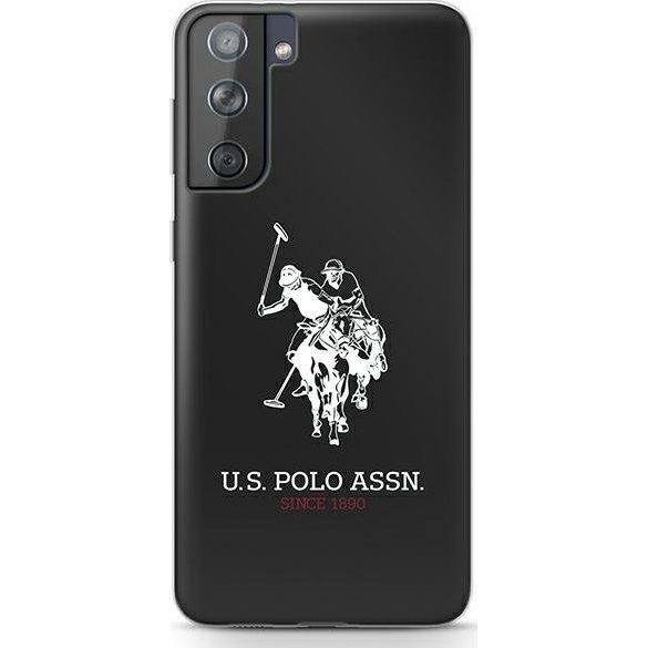 US Polo Shiny Big Logo Samsung S21 G991 Telefon tok - Fekete (USP000098)