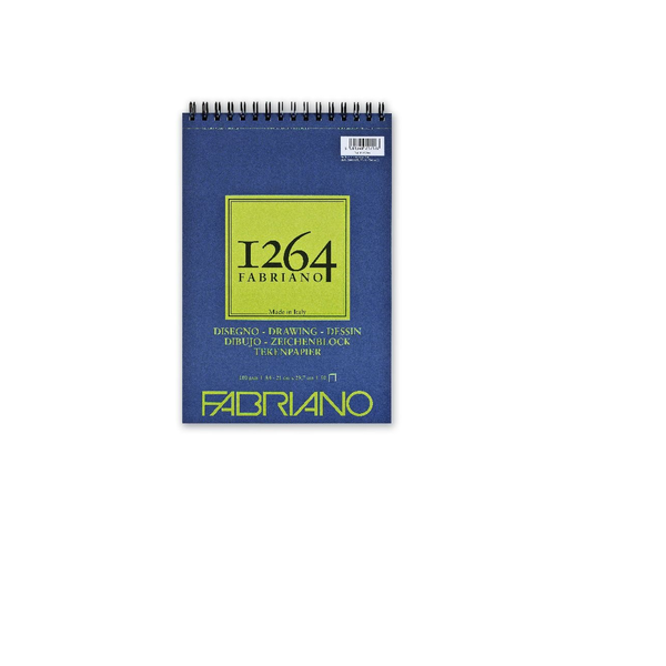 Fabriano 1264 Drawing 50lapos A4 spirálkötött rajztömb