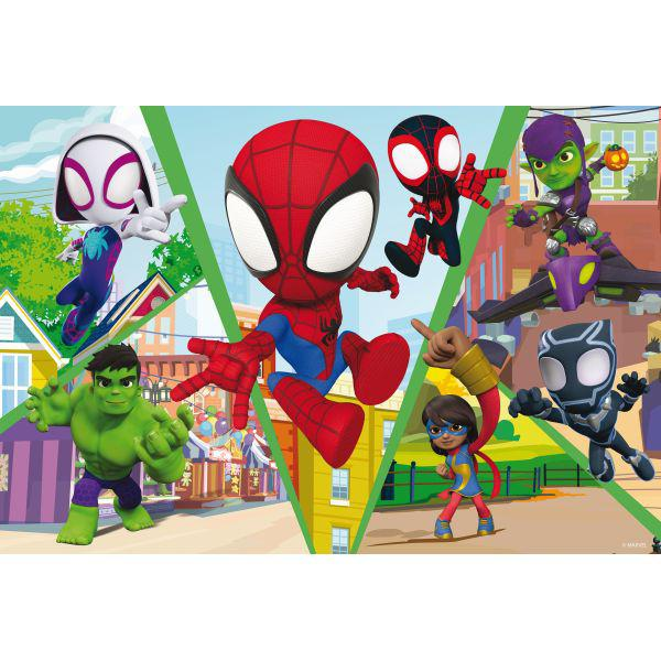 Spidey és a csapat - 2az 1-ben 24 db-os puzzle (FRTX-LIS99672)