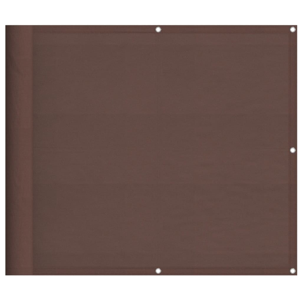 barna 100% oxford poliészter erkélyparaván 90 x 800 cm (4000390)