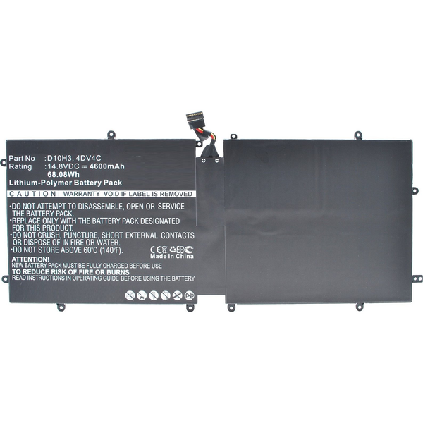 CoreParts MBXDE-BA0065 laptop reservedel Batteri