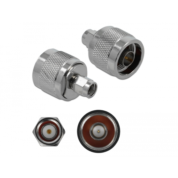 DELOCK Adapter N Buchse zu RP-SMA Stecker 10 GHz