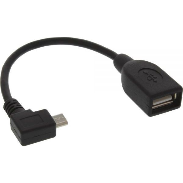 InLine 31606W USB kábel Micro-USB B USB A Fekete (31606W)