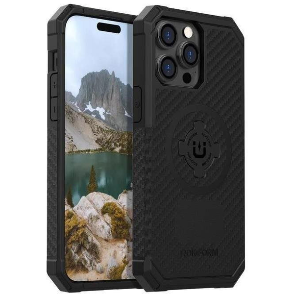 Кейс за iPhone 14 Pro Max, Rokform, черен