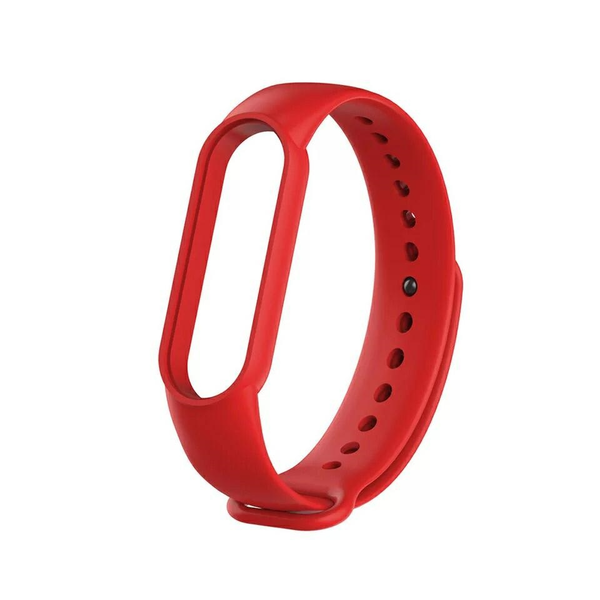 Beline pasek Mi Band 7/6/5czerwony /red