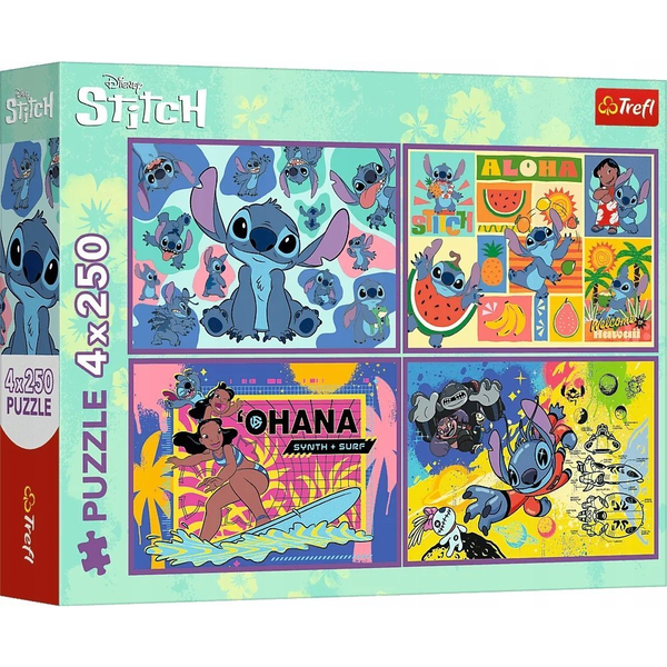 Trefl 13311 puzzle 250 pz Cartoni