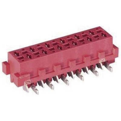 Nyáklap-nyáklap és szalagkábel-nyáklap csatlakozó, Raszterméret=1.27 mm Mikro-MaTch TE Connectivity 8-188275-6 (8-188275-6)