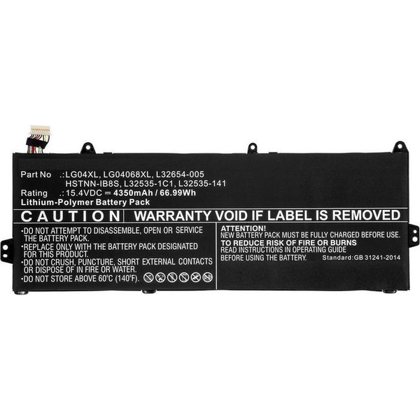 CoreParts MBXHP-BA0243 ricambio per laptop Batteria