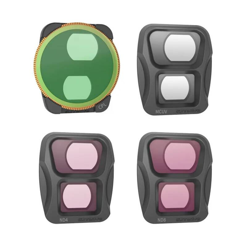 Sunnylife A3-FI688 DJI AIR 3 MCUV+CPL+ND4+ND8 szűrő szett (A3-FI688)