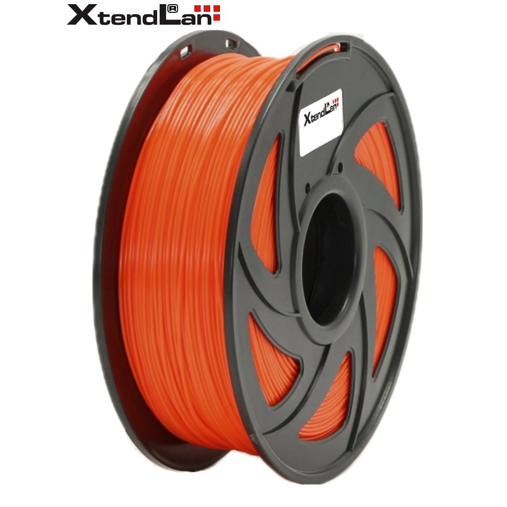XtendLAN 3DF-PLA1.75-FOR Filament PLA 1.75mm 1kg - Élénk narancssárga (3DF-PLA1.75-FOR 1KG)