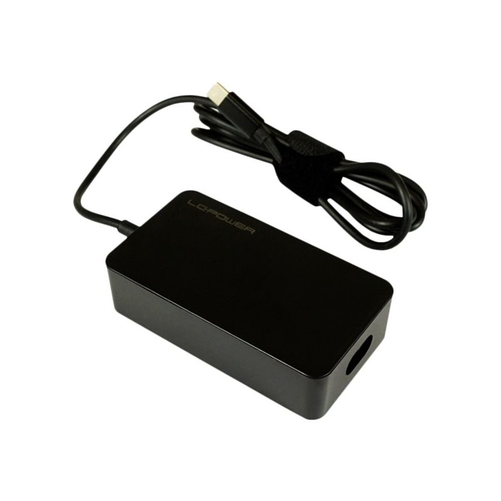 LC Power LC-NB-PRO-45-C USB-C Notebook Power Adapter Black (LC-NB-PRO-45-C)