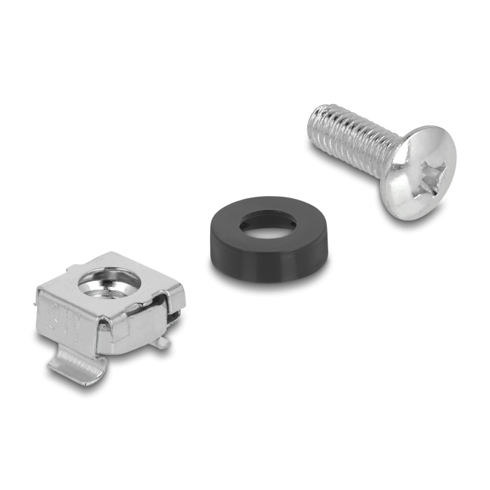 Delock 10 és 19 Keret szerelő készlet 100 darabos (42432) (42432)