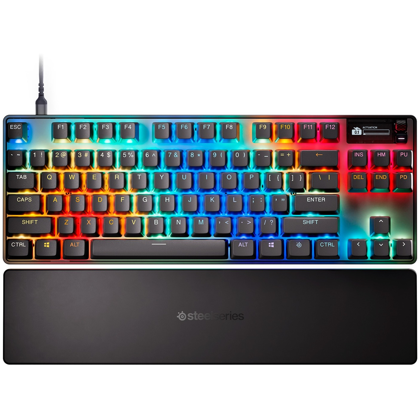 SteelSeries Apex Pro TKL Gen 3 Vezetékes Gaming Billentyűzet US - Fekete (64743)