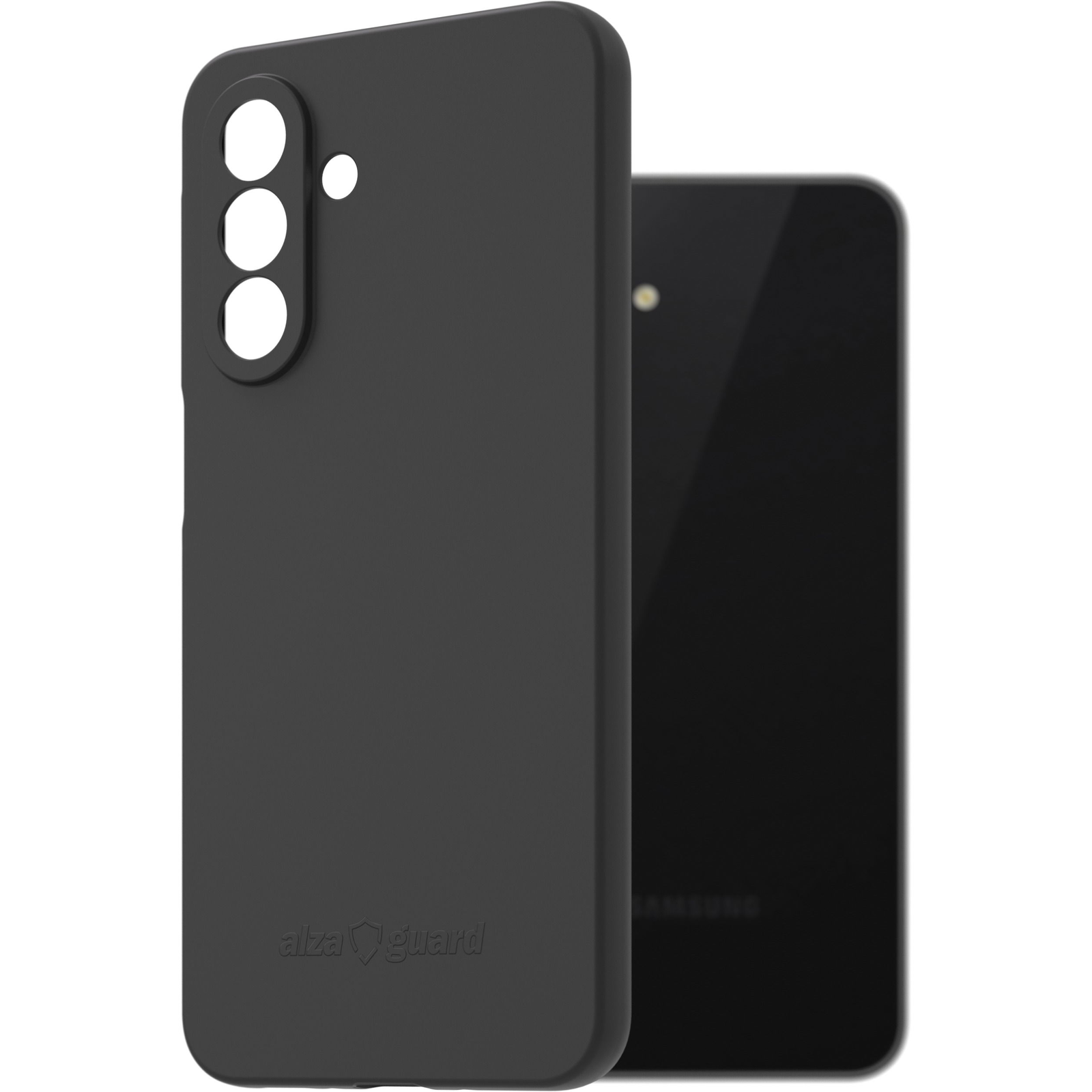 AlzaGuard Matte Case Samsung Galaxy A26 fekete TPU tok (AGD-PCT438B)