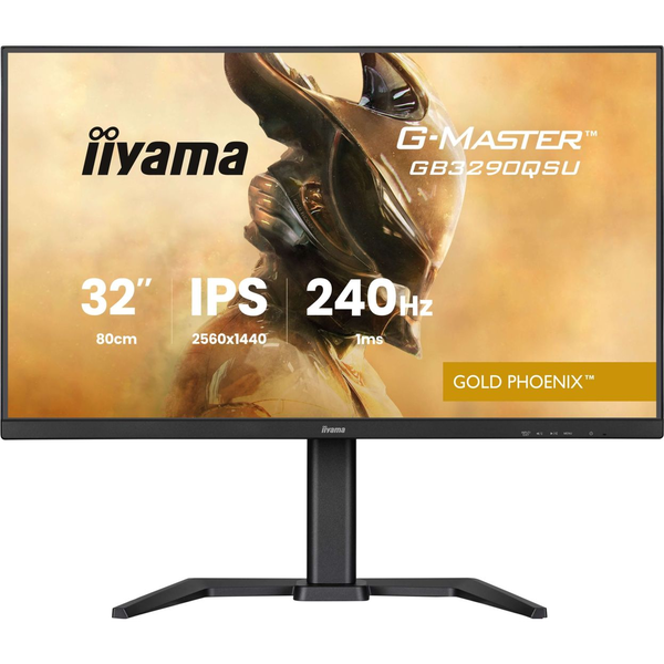 iiyama G-MASTER GB3290QSU-B1 computerskærm 80 cm (31.5") 2560 x 1440 pixel 2K Ultra HD LED Sort