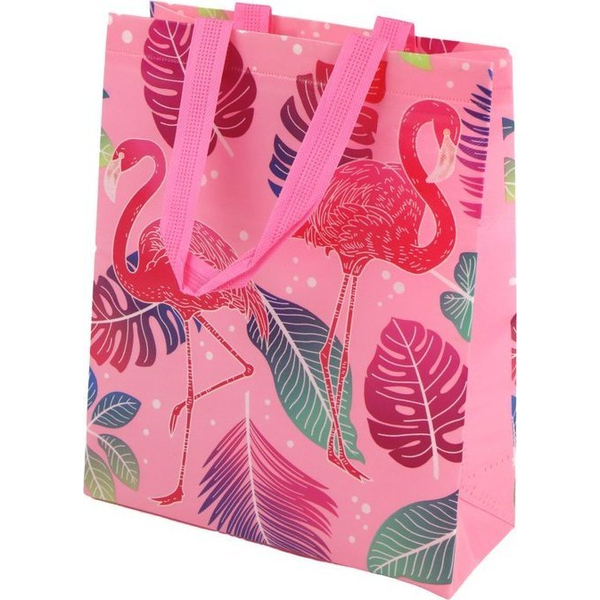 Flamingos Ajándéktáska Rózsaszín 30,5 Cm X 24,5 Cm X 10 Cm 16726