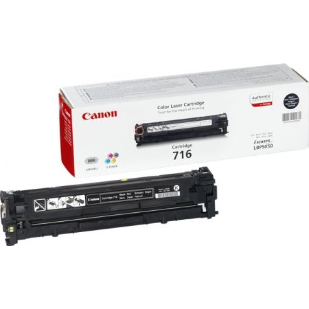Canon Cartridge 716 Black tonerpatron 1 stk Original Sort