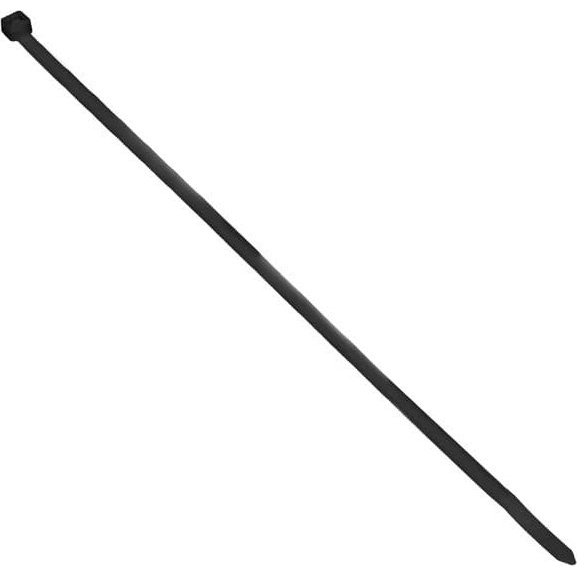  Orno Opaska kablowa, kolor czarny, odporna na UV, szerokość 4,8mm, długość 400mm, 100 sztuk.