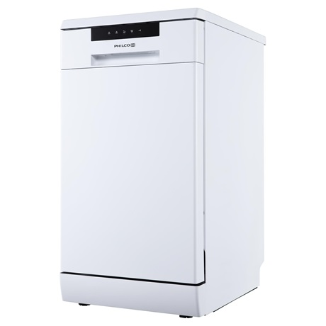 Voľne stojaca umývačka riadu 45cm 6 programov 10 súprav Philco Aquastop