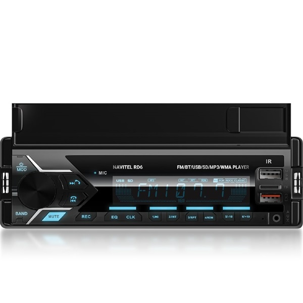 Navitel RD6 Bluetooth/microSD/AUX/USB autóhifi fejegység telefontartóval (NAVITEL RD6)