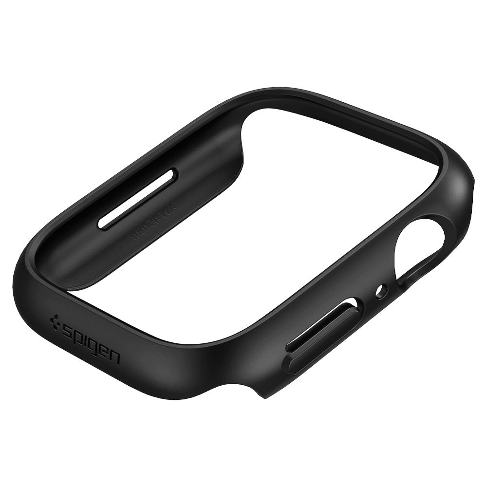 Spigen Thin Fit Apple Watch Series 7 (45mm) tok fekete (ACS04174) (ACS04174)